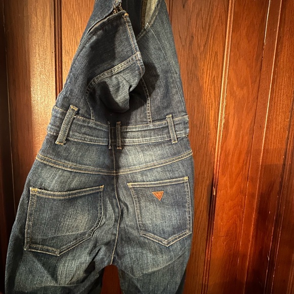 Guess denim halter jumpsuit - Picture 3 of 5